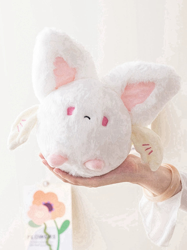 Round Roll Bat Doll Doll Bed Creative Ragdoll Stuffed Toy Pillow for Girls Sleeping Special Gift
