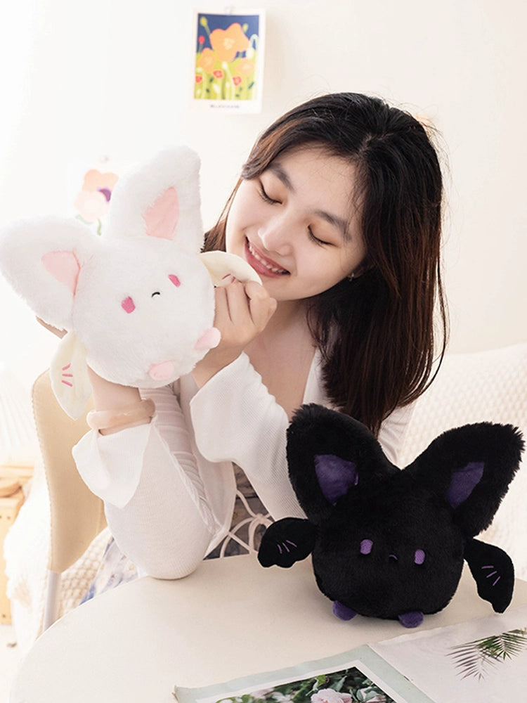 Round Roll Bat Doll Doll Bed Creative Ragdoll Stuffed Toy Pillow for Girls Sleeping Special Gift